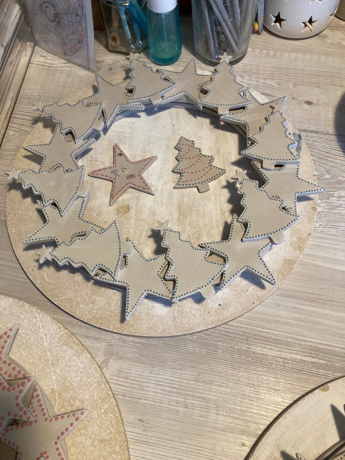 4 1/2 hours Christmas wreath workshop- Sunday 19th October - 11am to 5pm