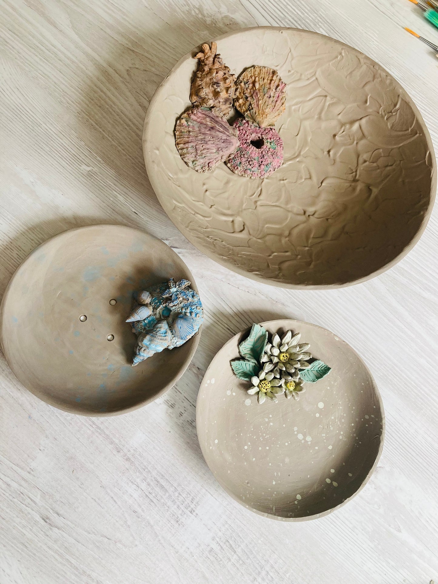 Slip cast bowl with 3D detail - Private Workshop - Choose your day and time.