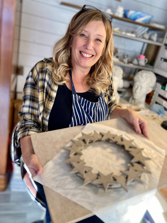 4 1/2 hours Christmas wreath workshop- Sunday 19th October - 11am to 5pm