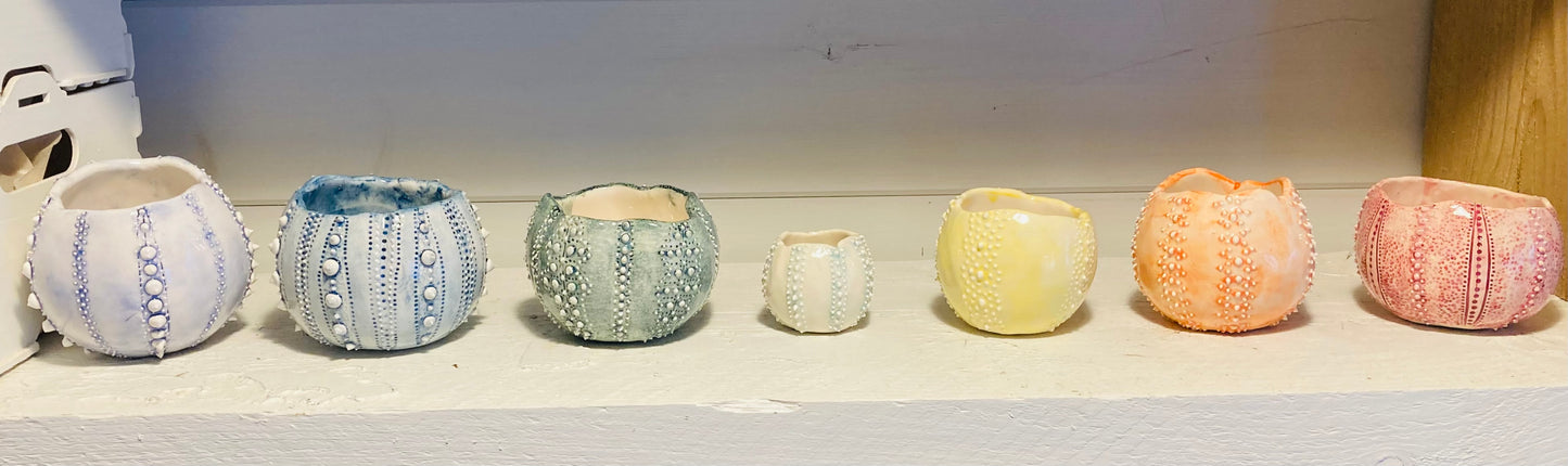 Urchin pots - Private workshop - Saturday 30th August 2025 - 10am to midday. Price per person.