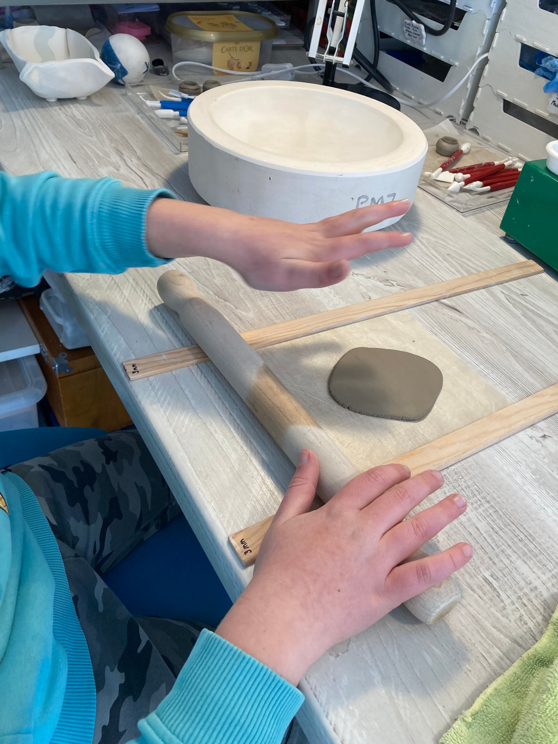 Kids 2 hours ceramics workshop