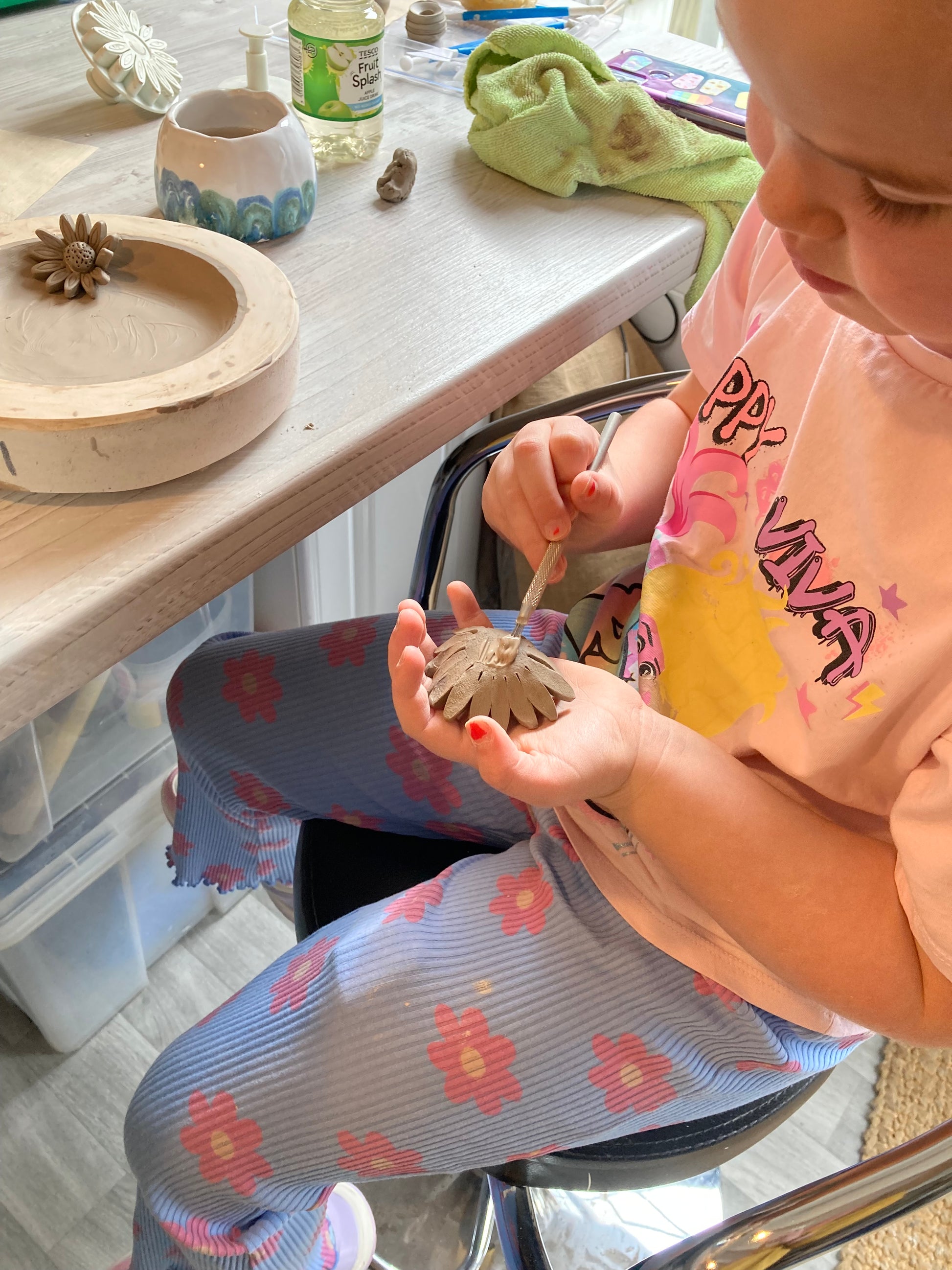 Kids 2 hours ceramics workshop