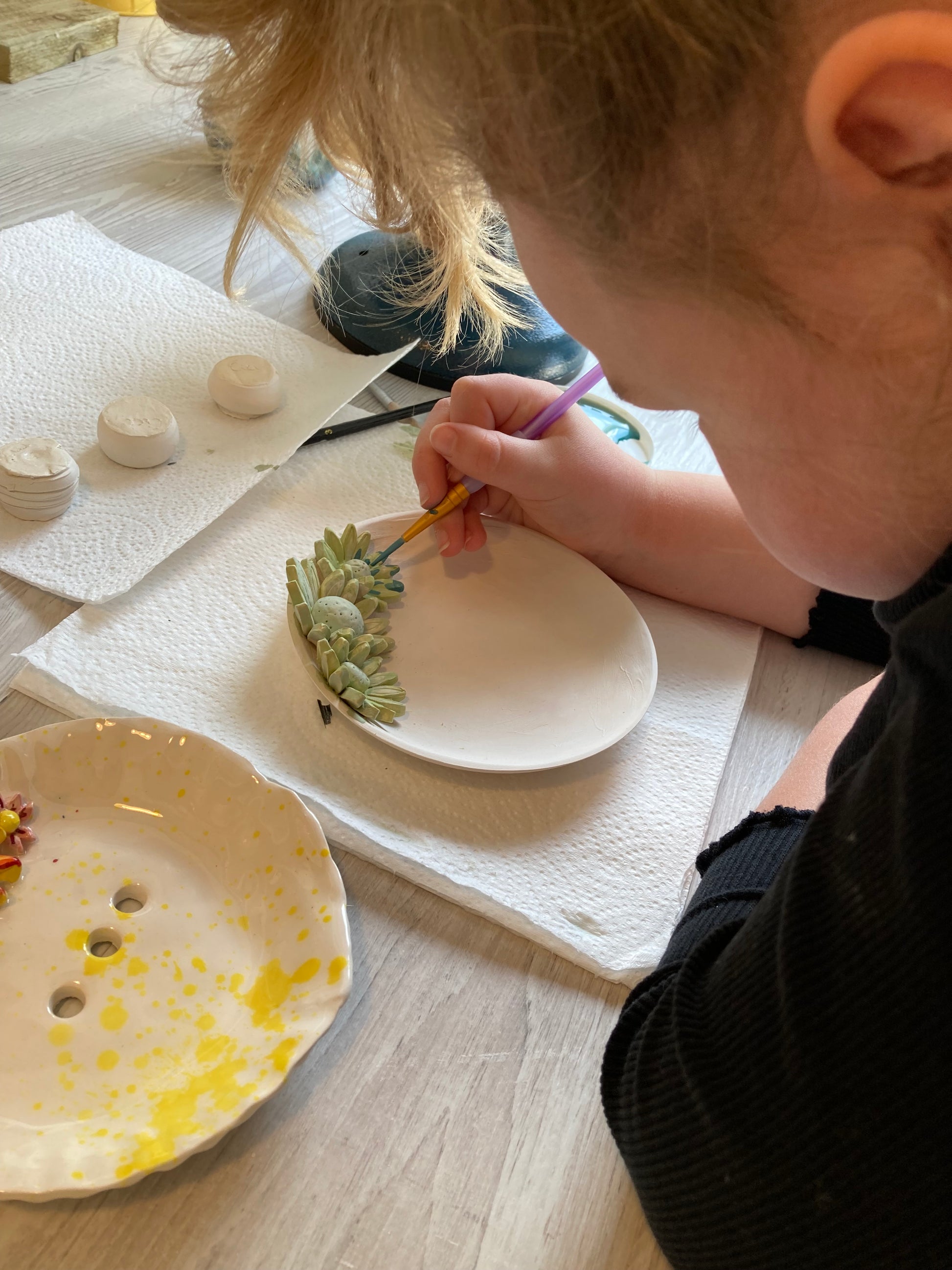 Kids 2 hours ceramics workshop
